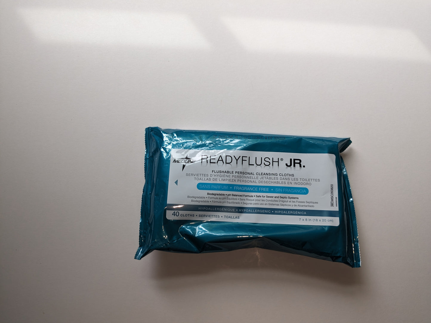 ready-flush wipes - set of 40